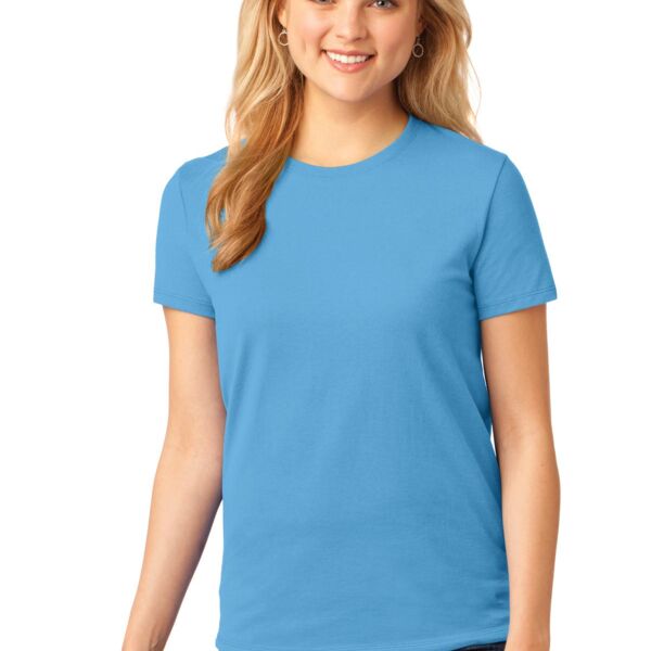 Port & Co Ladies 5.4 oz 100% Cotton T Shirt Thumbnail