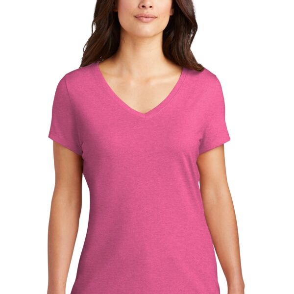 Ladies Perfect Tri ™ V Neck Tee Thumbnail