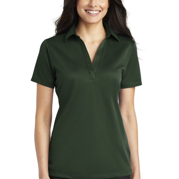 Port Authority Ladies Silk Touch™ Performance Polo Thumbnail
