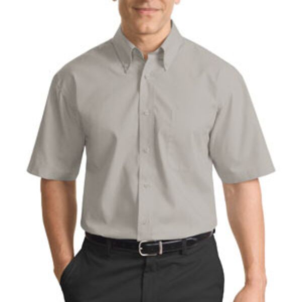 Port Authority Short Sleeve Value Poplin Shirt Thumbnail