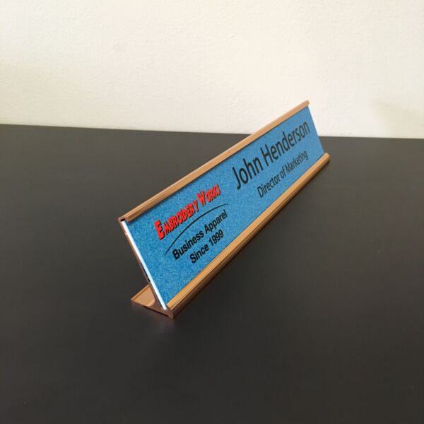 Desk Nameplate (Sublimated) Thumbnail