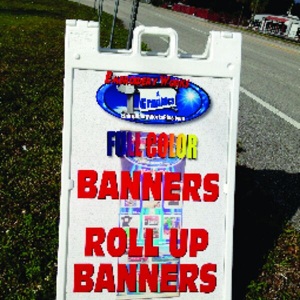 Custom Sidewalk Sign (A Frame) Thumbnail