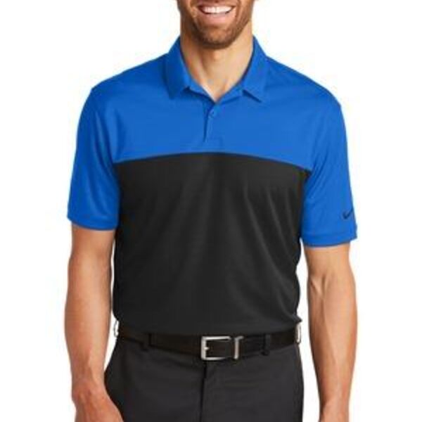 VMA Golf Dri FIT Colorblock Micro Pique Polo Thumbnail