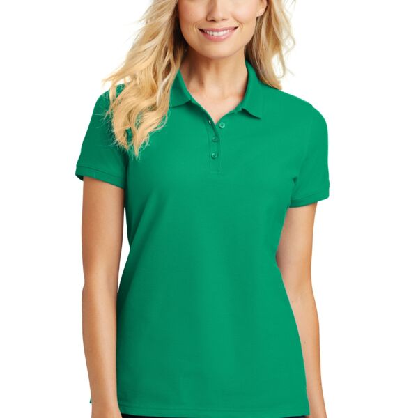 Osceola Clerk Ladies Core Classic Pique Polo Thumbnail