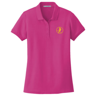 Osceola Clerk Ladies Core Classic Pique Polo - L100-OC Thumbnail