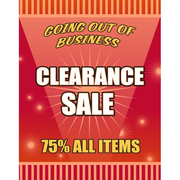 Going Out Of Business 22x28 Thumbnail