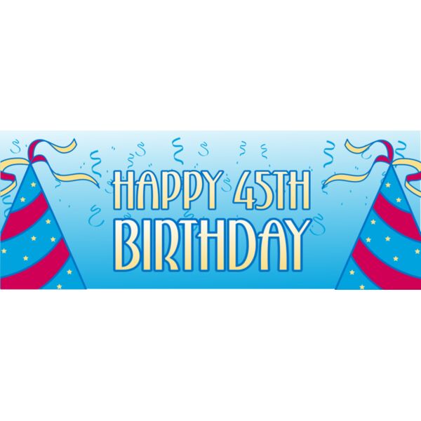 Happy Birthday 96x36 Thumbnail