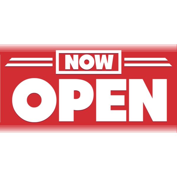 Now Open 120x60 Thumbnail