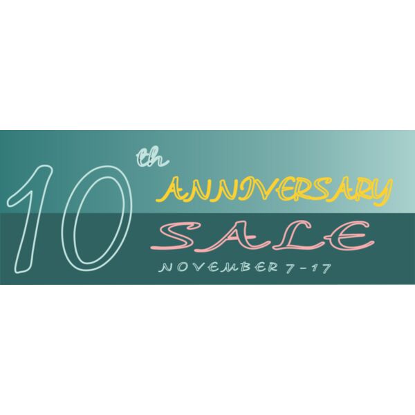 Anniversary Sale 96x36 Thumbnail