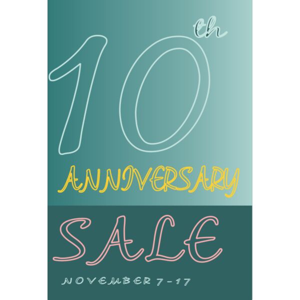 Anniversary Sale 24x36 Thumbnail