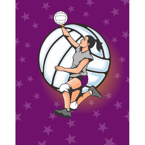 Volleyball 04 22x28 Thumbnail