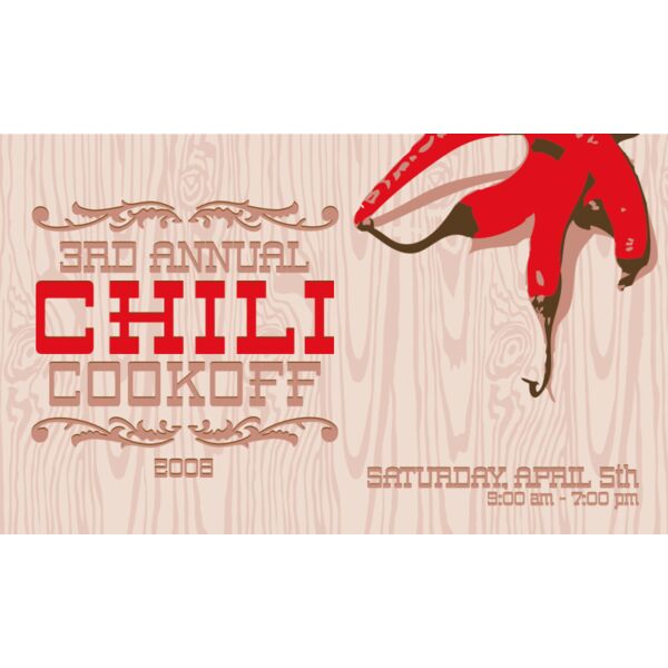 Chili Cookoff 60x36 Thumbnail