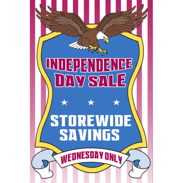 Independence Day Sale 24x36 Thumbnail