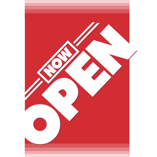 Now Open 24x36 Thumbnail