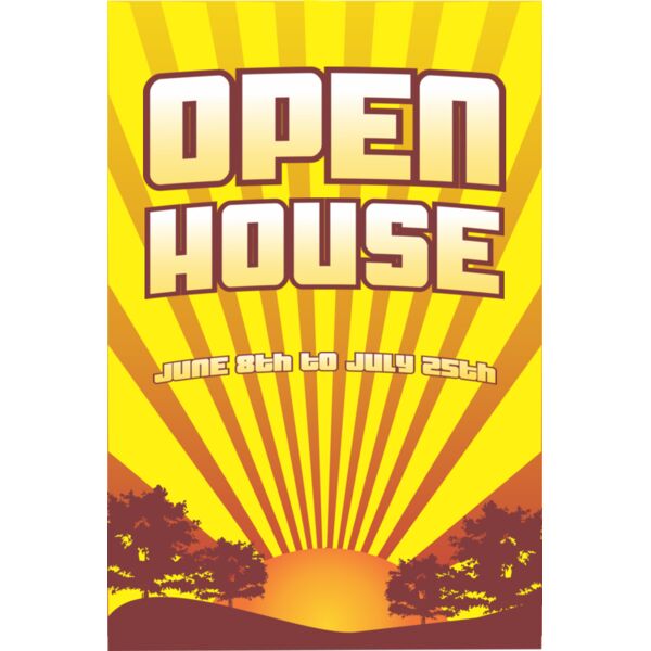 Open House 24x36 Thumbnail