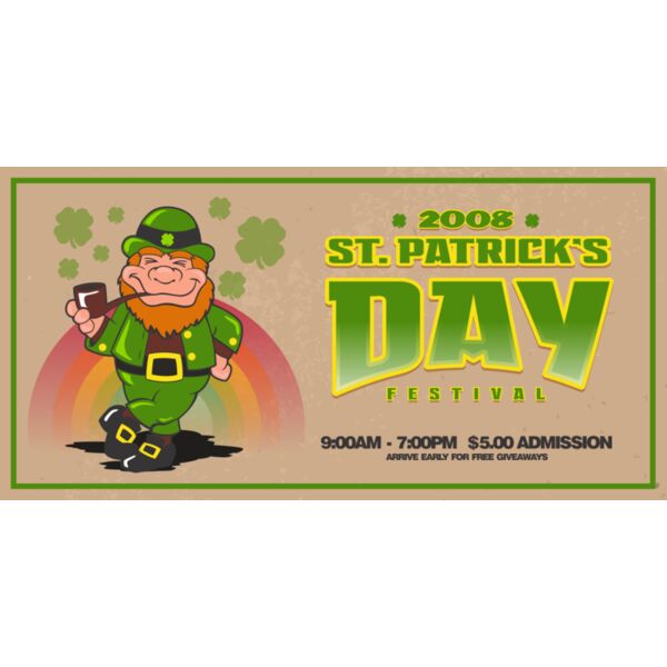 St Patricks Day 120x60 Thumbnail