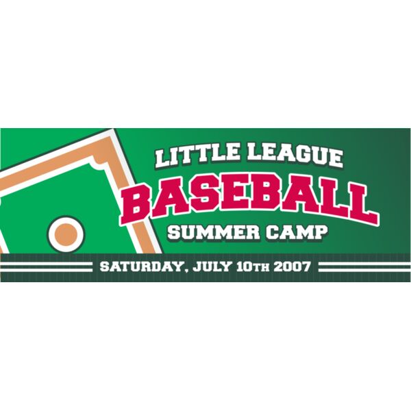 Little League 96x36 Thumbnail