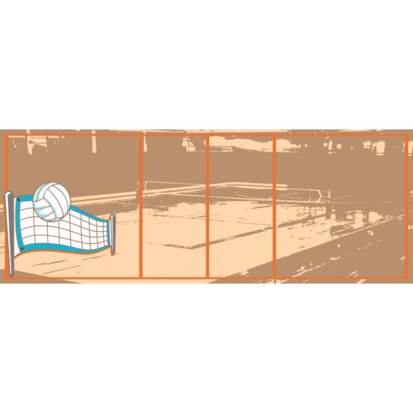 Volleyball 07 96x36 Thumbnail