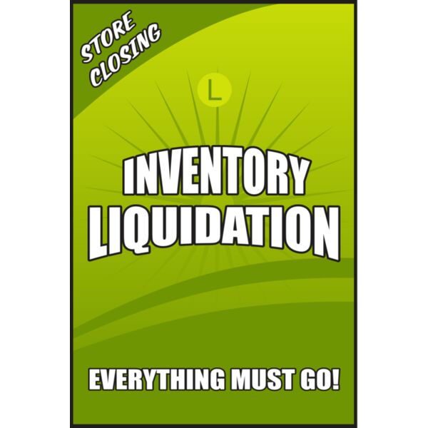 Inventory Liquidation 24x36 Thumbnail
