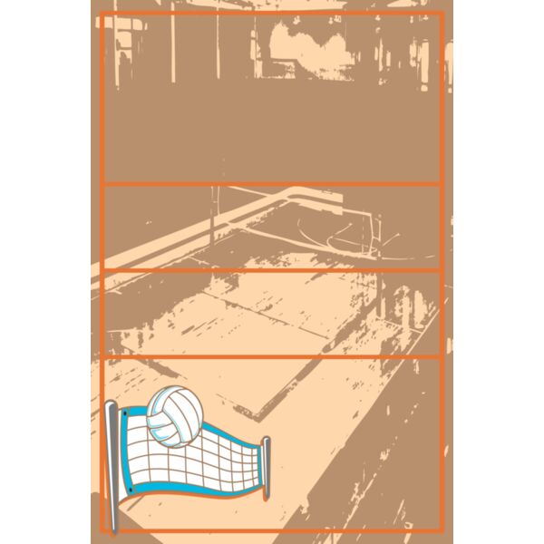 Volleyball 07 24x36 Thumbnail
