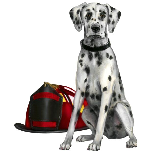 Dalmartian with Fire Helmet Thumbnail