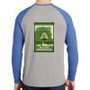 Mens Full Color PosiCharge Long Sleeve Tri Blend Wicking Raglan Tee Thumbnail