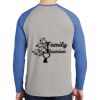 Mens Full Color PosiCharge Long Sleeve Tri Blend Wicking Raglan Tee Thumbnail