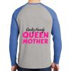 Mens Full Color PosiCharge Long Sleeve Tri Blend Wicking Raglan Tee Thumbnail