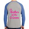 Mens Full Color PosiCharge Long Sleeve Tri Blend Wicking Raglan Tee Thumbnail