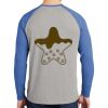 Mens Full Color PosiCharge Long Sleeve Tri Blend Wicking Raglan Tee Thumbnail