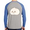 Mens Full Color PosiCharge Long Sleeve Tri Blend Wicking Raglan Tee Thumbnail