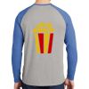 Mens Full Color PosiCharge Long Sleeve Tri Blend Wicking Raglan Tee Thumbnail
