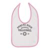 Infant Contrast Trim Premium Jersey Bib Thumbnail