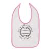 Infant Contrast Trim Premium Jersey Bib Thumbnail