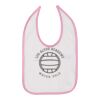Infant Contrast Trim Premium Jersey Bib Thumbnail
