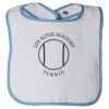 Infant Contrast Trim Terry Bib Thumbnail