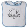 Infant Contrast Trim Terry Bib Thumbnail