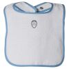 Infant Contrast Trim Terry Bib Thumbnail