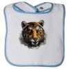 Infant Contrast Trim Terry Bib Thumbnail