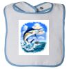 Infant Contrast Trim Terry Bib Thumbnail