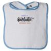Infant Contrast Trim Terry Bib Thumbnail