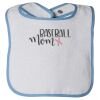 Infant Contrast Trim Terry Bib Thumbnail