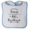 Infant Contrast Trim Terry Bib Thumbnail