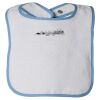 Infant Contrast Trim Terry Bib Thumbnail