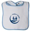 Infant Contrast Trim Terry Bib Thumbnail