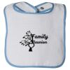 Infant Contrast Trim Terry Bib Thumbnail