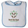 Infant Contrast Trim Terry Bib Thumbnail