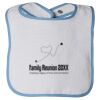 Infant Contrast Trim Terry Bib Thumbnail
