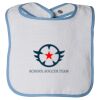 Infant Contrast Trim Terry Bib Thumbnail