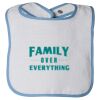 Infant Contrast Trim Terry Bib Thumbnail